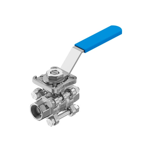 Festo Ball Valve VZBE-3/8-WA-63-T-2-F0304-M-V15V15 VZBE-3/8-WA-63-T-2-F0304-M-V15V15 - main